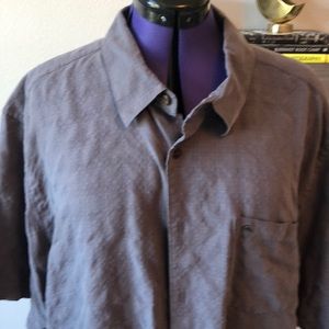 Short sleeve Quick silver grey shirt